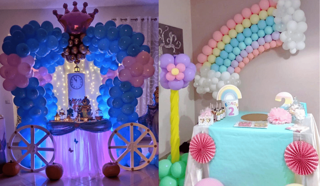 Scenografie con palloncini